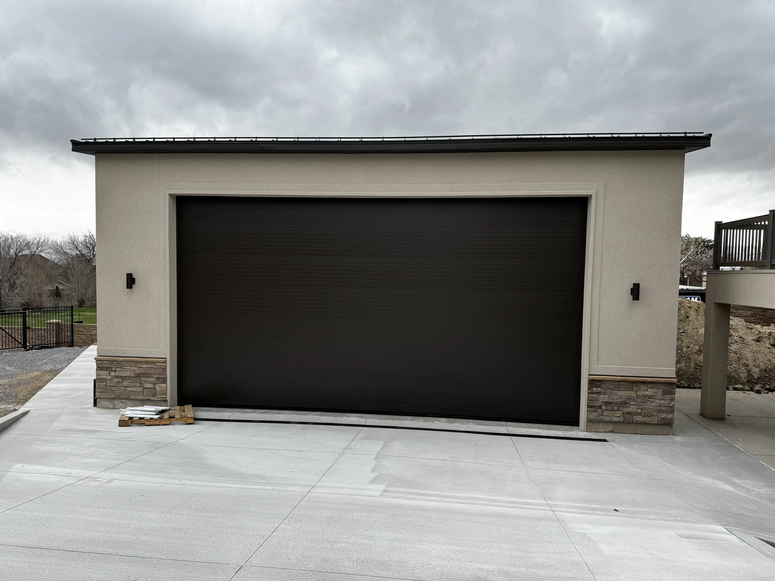 Serco truck restraint at loading dock