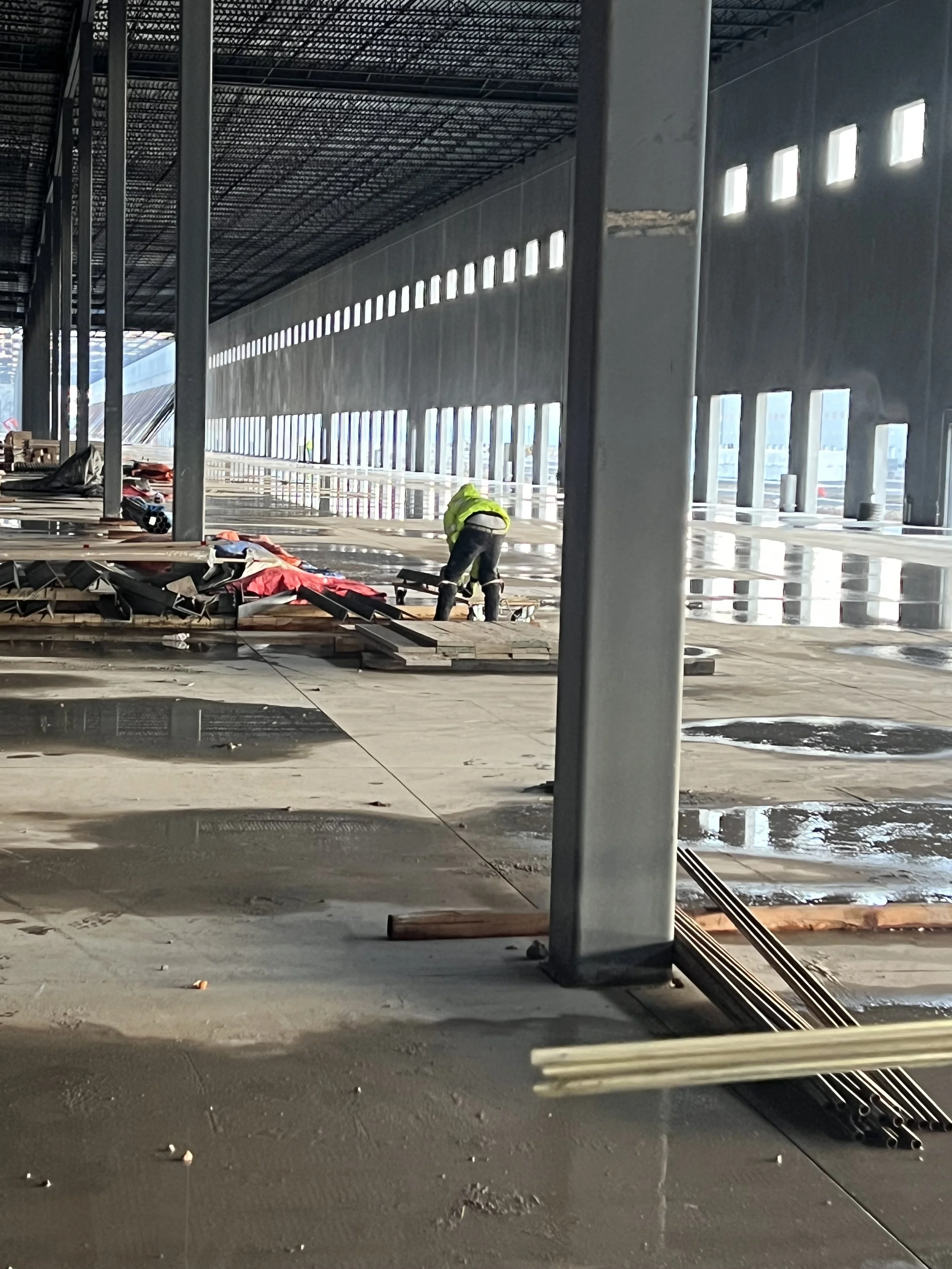 Overhead door track and spring system